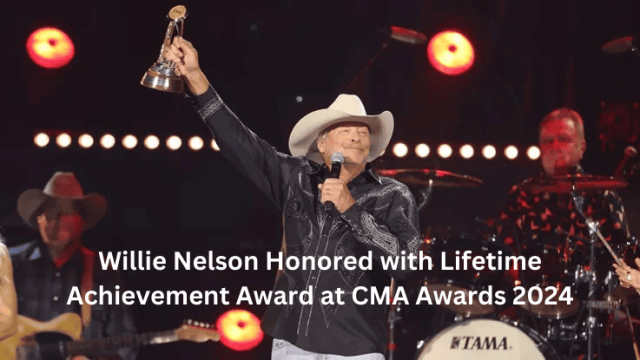 Willie Nelson Honored with Lifetime Achievement Award at CMA Awards 2024